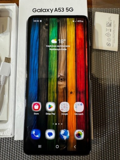 Zdjęcie oferty: Smartfon Samsung Galaxy A53 6 GB / 128 GB 5G czarny