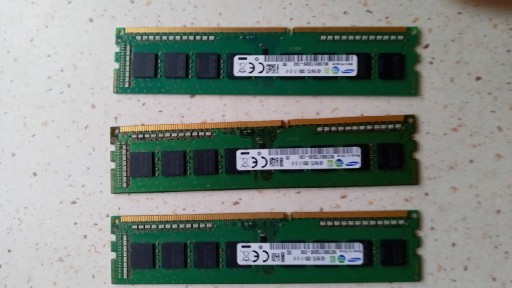 Zdjęcie oferty: Pamięć ram ddr 3 Samsung 4gb trzy kosci