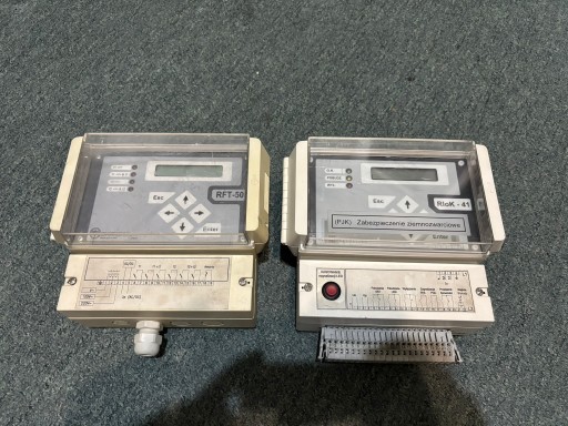 Zdjęcie oferty: zabezpieczenie częstotliwościowe ZEG Tychy RFT i różnicowowprądowe RLok 41