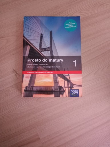 Zdjęcie oferty: Prosto do matury 1zakres podstawowy i rozszerzony 