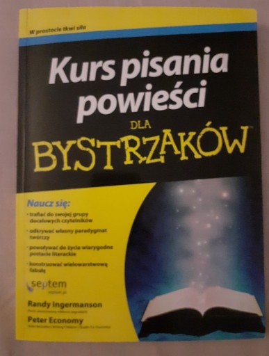 Zdjęcie oferty: Kurs pisania powieści dla bystrzaków