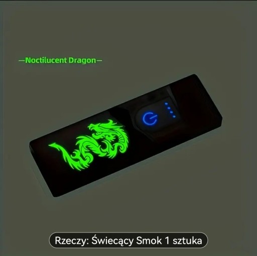 Zdjęcie oferty: Zapalniczka elektroniczna ładowana na USB +kabel do ładowania, nowa.