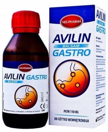 Zdjęcie oferty: Avilin Gastro Płyn na zgagę i wrzody 110 ml
