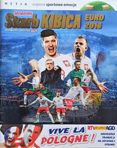 Zdjęcie oferty: Skarb kibica 2016 Euro