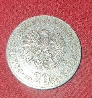 Zdjęcie oferty: 20 złotych PRL 1976 obiegowa Nowotko