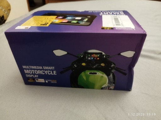 Zdjęcie oferty: Motocykle Car Stereo Carplay Android Auto+ czujniki ciśnienia i temp. opon