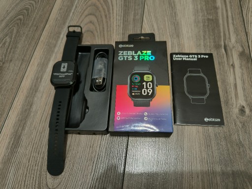 Zdjęcie oferty: Zeblaze GTS 3 PRO smartwatch czarny Nowy 