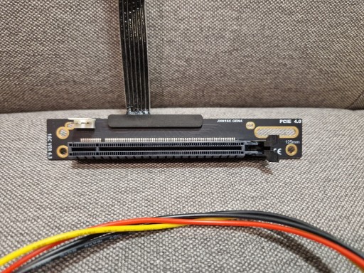 Zdjęcie oferty: Taśma riser PCIe NVME 4.0 25cm