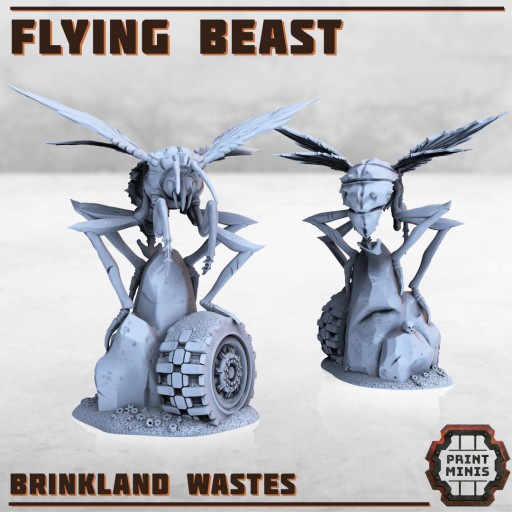 Zdjęcie oferty: Flying Wasteland Beast od Print Minis
