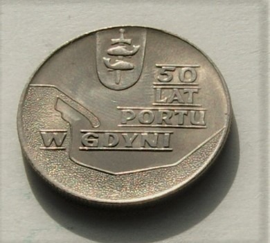 Zdjęcie oferty: 10 zł 1972 50 lat Portu w Gdyni stan!!! bez obiegu