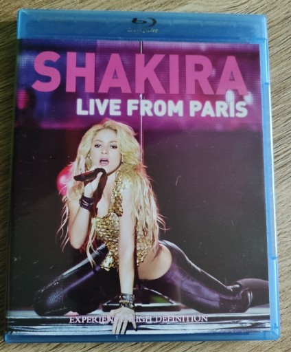 Zdjęcie oferty: Shakira - Live from Paris - bluray