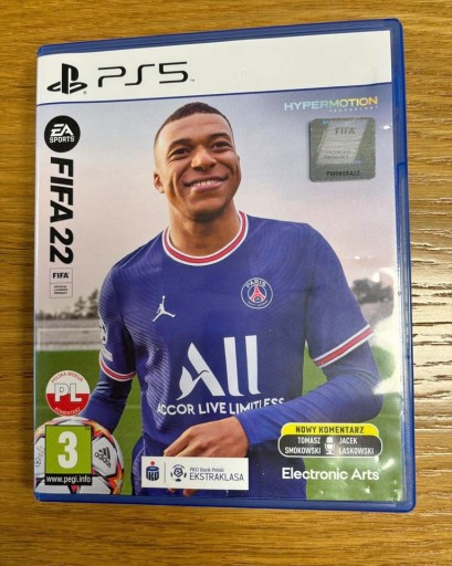 Zdjęcie oferty: FIFA 22 na PS5, wersja PL, stan idealny