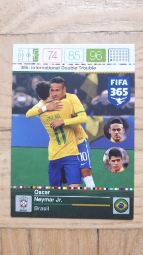 Zdjęcie oferty: FIFA 365 2016 DOUBLE TROUBLE 365 BRAZYLIA