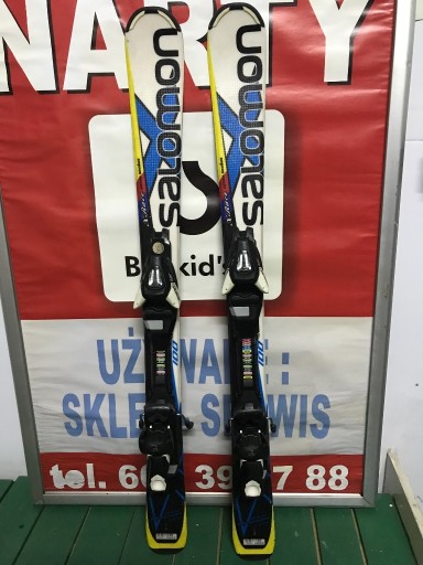 Zdjęcie oferty: narty Salomon jr 100 cm.