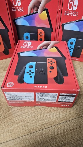 Zdjęcie oferty: Nintendo Switch Oled Nowa konsolka Chip PicoFly MicroSD 256GB CFW 