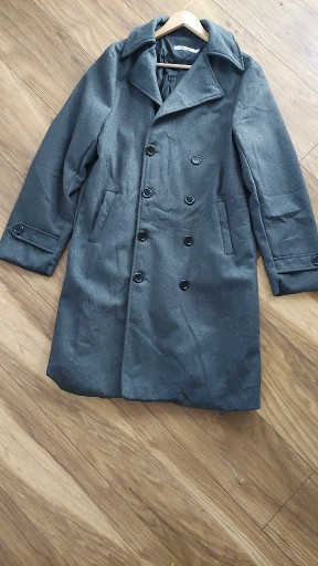 Zdjęcie oferty: Płaszcz męski kurtka 42/XL bawełna szary