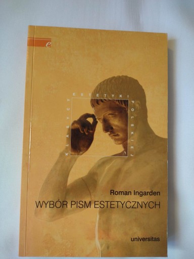 Zdjęcie oferty: WYBÓR PISM ESTETYCZNYCH  Roman Ingarden