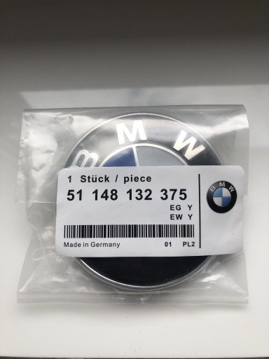 Zdjęcie oferty: Emblemat logo BMW E46 E60 E90 E38  82 mm 74 mm 