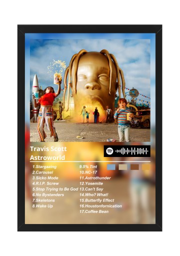 Zdjęcie oferty: Plakat Travis Scott Astroworld