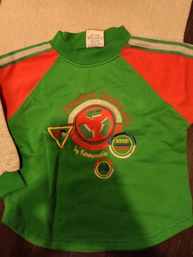 Zdjęcie oferty: Zielona bluza bluzka dziecięca