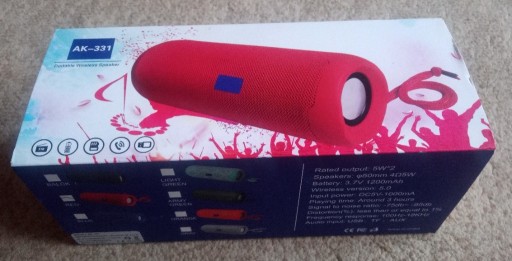 Zdjęcie oferty: Głośnik przenośny bluetooth AK-331