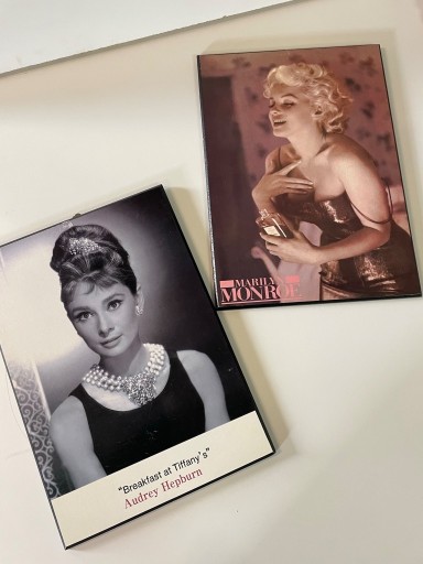 Zdjęcie oferty: Zestaw obrazów marilyn monroe audrey hepburn