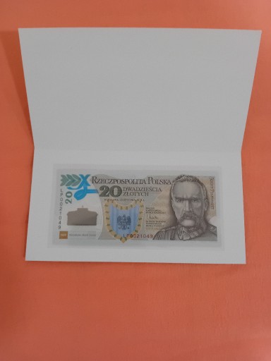 Zdjęcie oferty: Banknot 20 zł 100 rocznica utworzenia Legionów