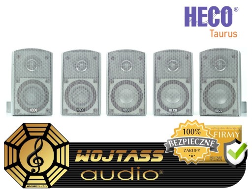 Zdjęcie oferty: Głośniki kolumny HECO TAURUS 512A 5 sztuk Surround