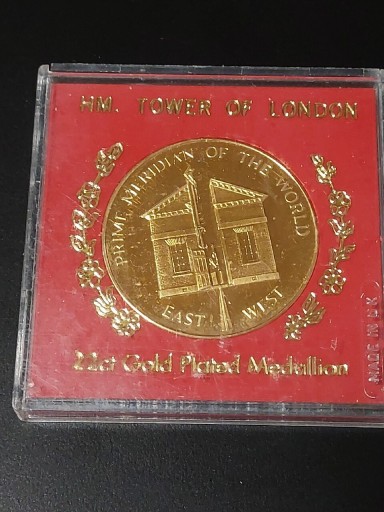 Zdjęcie oferty: Brytyjski medal poalacany brąz.-b.rzadki