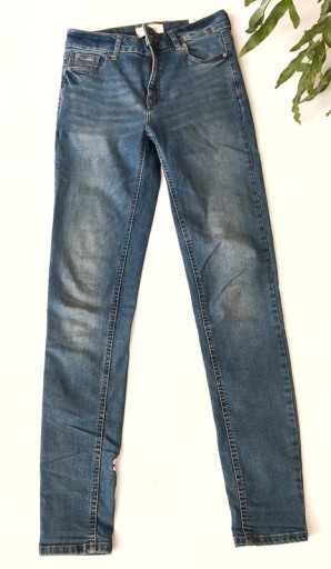 Zdjęcie oferty: Jeans Denim Spodnie Damskie z Haftem - Rozmiar 36 