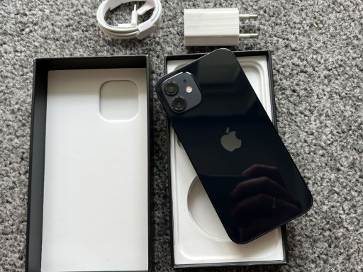 Zdjęcie oferty: iPhone 12 128GB BLACK CZARNY Grafitowy Bat96%