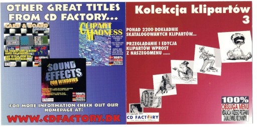 Zdjęcie oferty: Kolekcja clipartów (klipartów) - zestaw 1