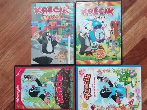 Zdjęcie oferty: 2x DVD KRECIK I BUDZIK, W MIEŚCIE + GRATIS 2X VCD