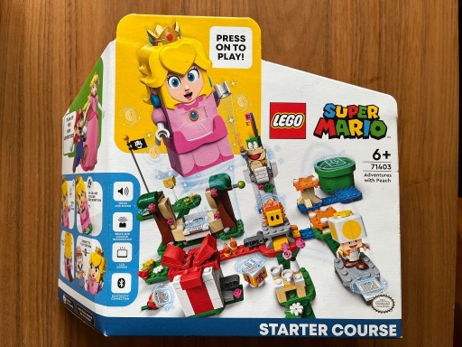 Zdjęcie oferty: LEGO Super Mario - Peach, Starter Course (71403)