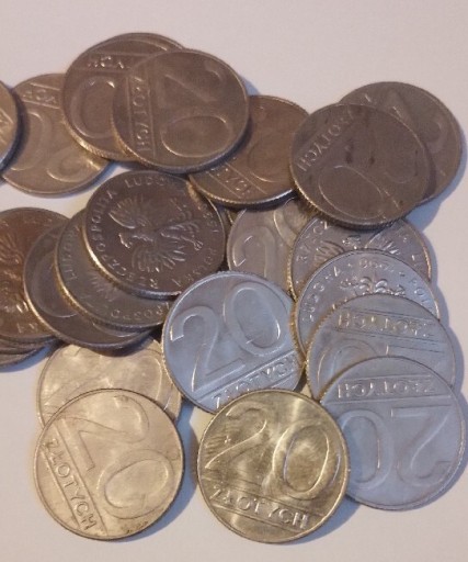 Zdjęcie oferty: Stara monety 20 zł prl małe