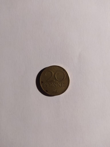 Zdjęcie oferty: Moneta 20 Pfennig 1983A