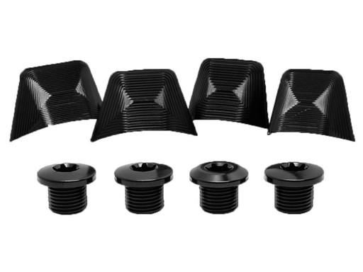 Zdjęcie oferty: Śruby i adaptery AbsoluteBlack do korby Ulterga 6800 czarne