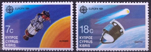 Zdjęcie oferty: Cypr 1991 Mi 771-772** Europa CEPT