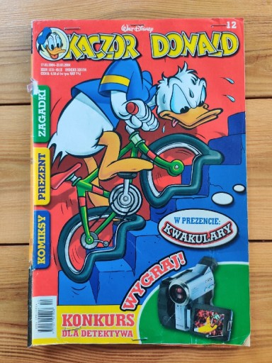 Zdjęcie oferty: Komiks Kaczor Donald nr 12 2004 r.