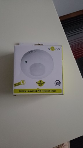 Zdjęcie oferty: Czujnik Ruchu Sufitowy Goobay Pir 360 Stopni IP20