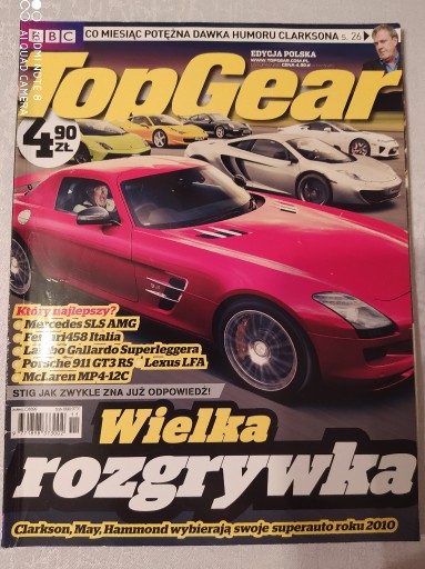 Zdjęcie oferty: Gazeta TopGear nr 33 (listopad 2010)