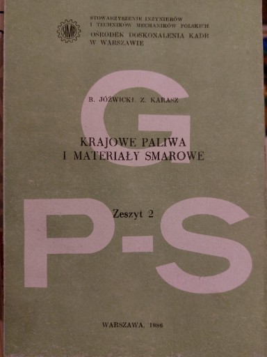 Zdjęcie oferty: Krajowe paliwa i materiały smarowe 