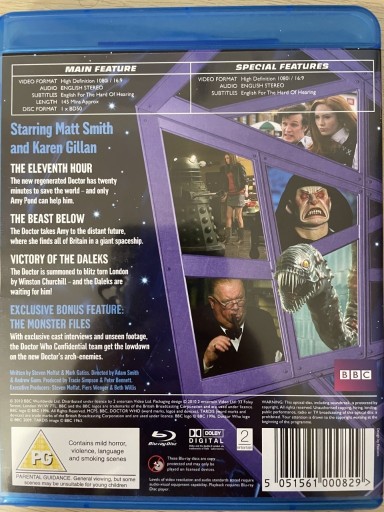 Zdjęcie oferty: Doctor Who Series 5: Volume 1 Blu Ray