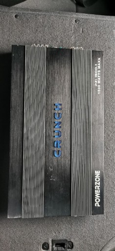 Wzmacniacz samochodowy Crunch pzi 1500.1 | Ząbki | Kup teraz na Allegro ...