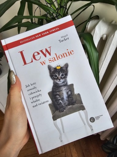 Zdjęcie oferty: Lew w salonie ksiazka o kotach abigail tucker 