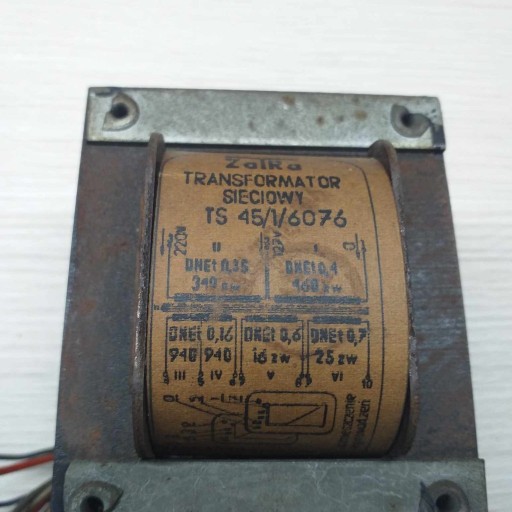 Zdjęcie oferty: Transformator Radio lampowe