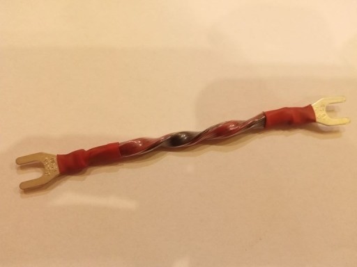 Zdjęcie oferty: zworki głośnikowe do wyboru na kablu wireworld lub chord 4x13cm dł. 