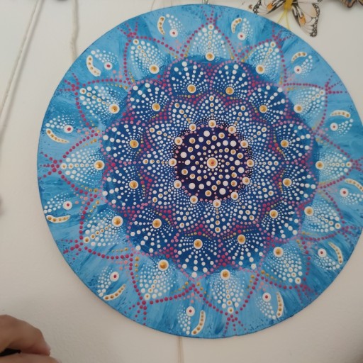 Zdjęcie oferty: Mandala, obraz, rękodzieło, dot painting