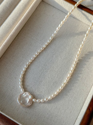 Zdjęcie oferty: Naszyjnik z perłą barokową