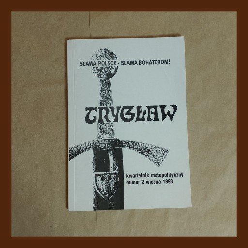 Zdjęcie oferty: Trygław nr 2 kwartalnik metapolityczny - 1998 rok